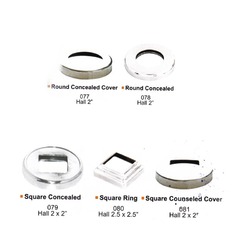 Manufacturers Exporters and Wholesale Suppliers of Concealed Cover And Ring Rajkot Gujarat
